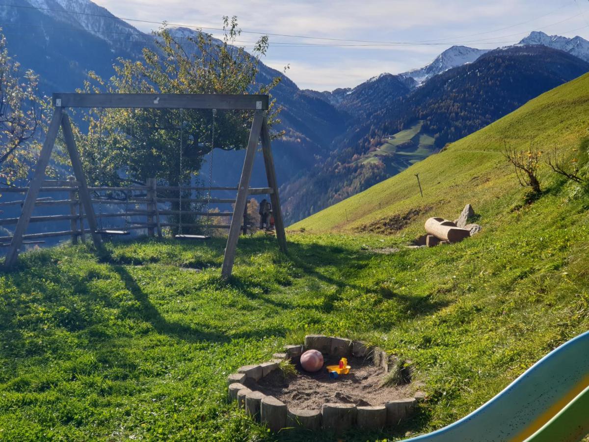 Ferienwohnung Maiernhof Bauernhof Ultental Сан Панкрацио д'Ултимо Екстериор снимка